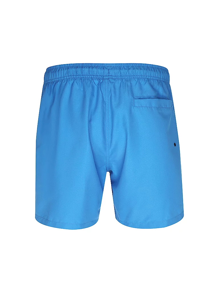 Paul Herren Badeshort Solid Blau | Xxl-image
