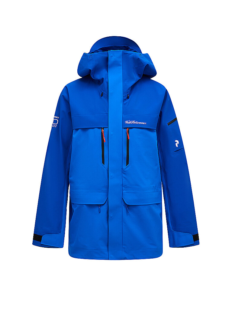 Peak Performance HErren Skijacke R&D Long Gore-Tex blau