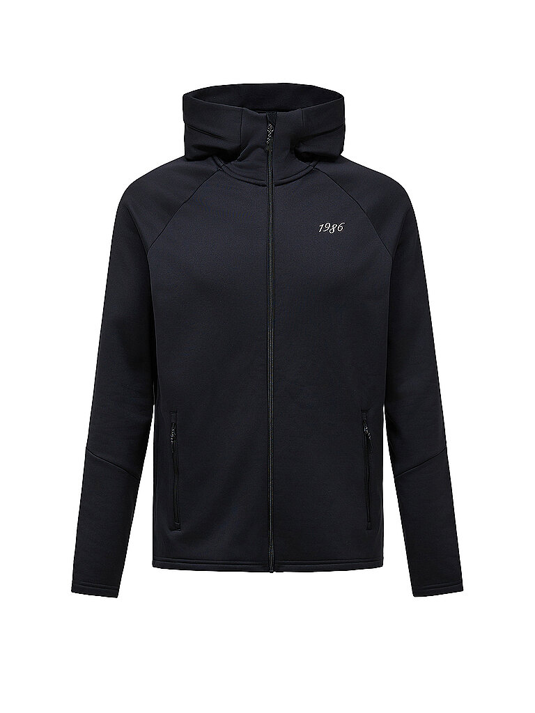 Peak Performance Herren Kapuzenpullover Rider Zip Hood schwarz