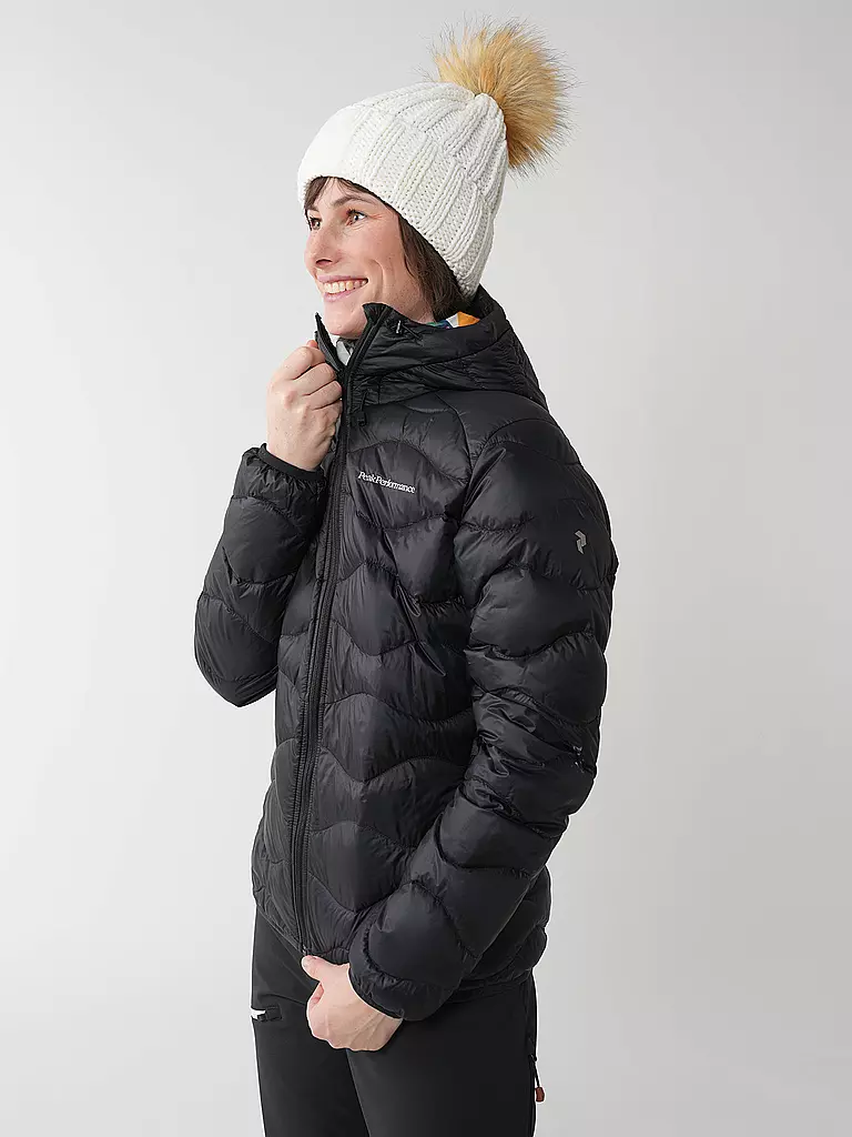 PEAK PERFORMANCE | Damen Daunenjacke Helium Down Hoodie | olive