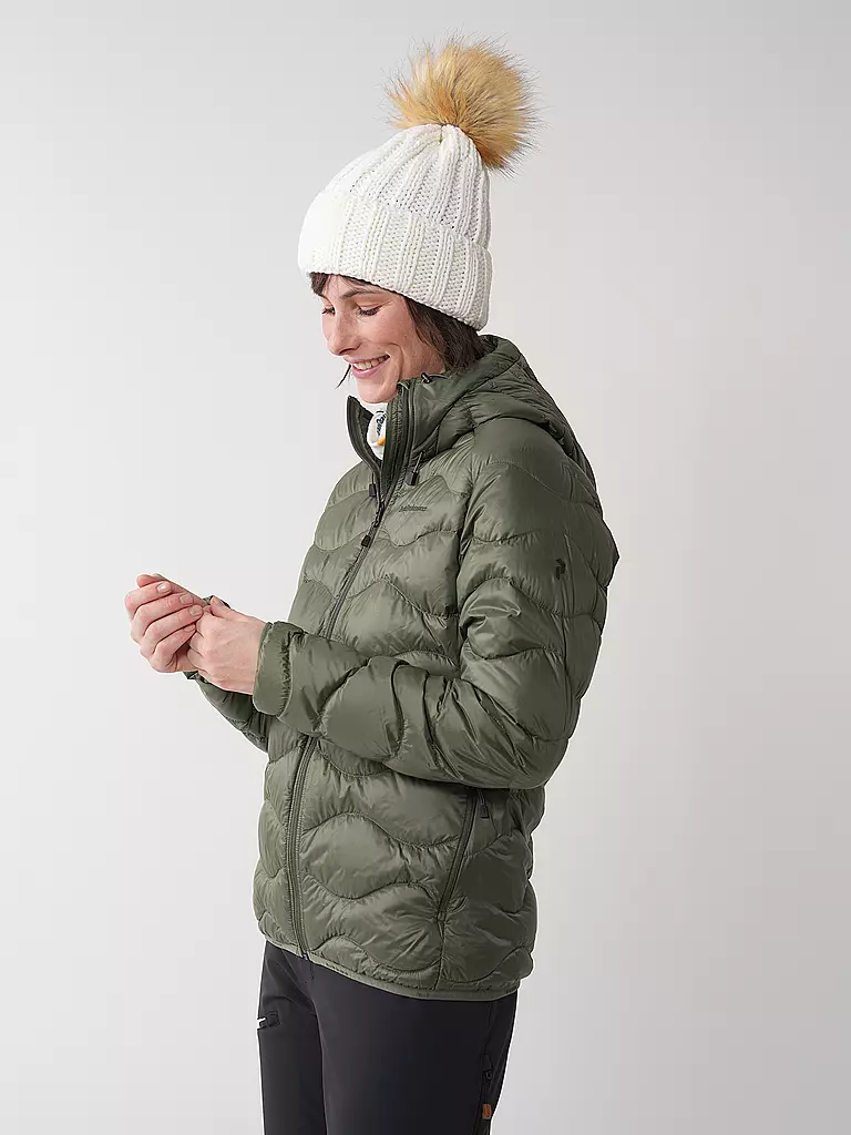 PEAK PERFORMANCE | Damen Daunenjacke Helium Down Hoodie | schwarz