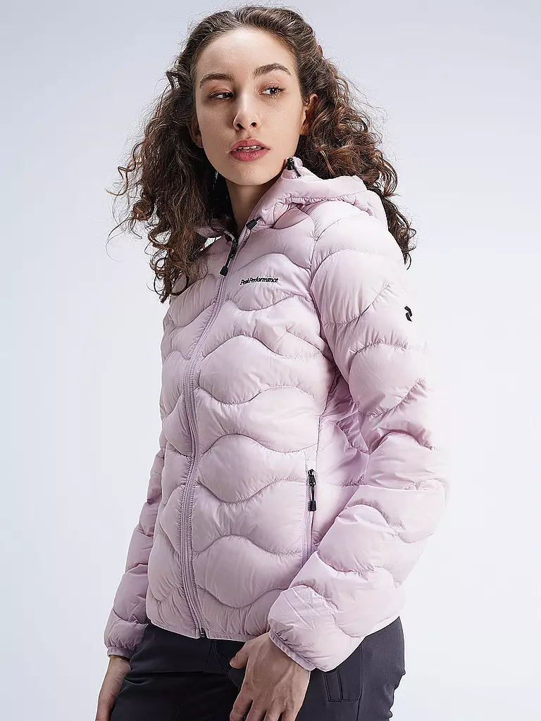 PEAK PERFORMANCE | Damen Freizeitjacke Heium Down Hoodie | rosa