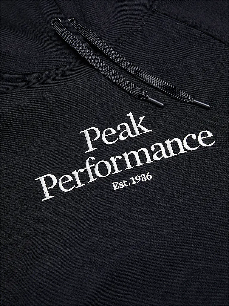 PEAK PERFORMANCE | Damen Hoodie Original | schwarz