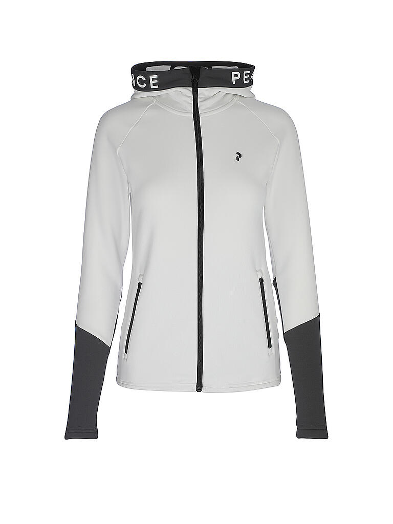 PEAK PERFORMANCE | Damen Jacke Rider Zip Hoodie | weiß