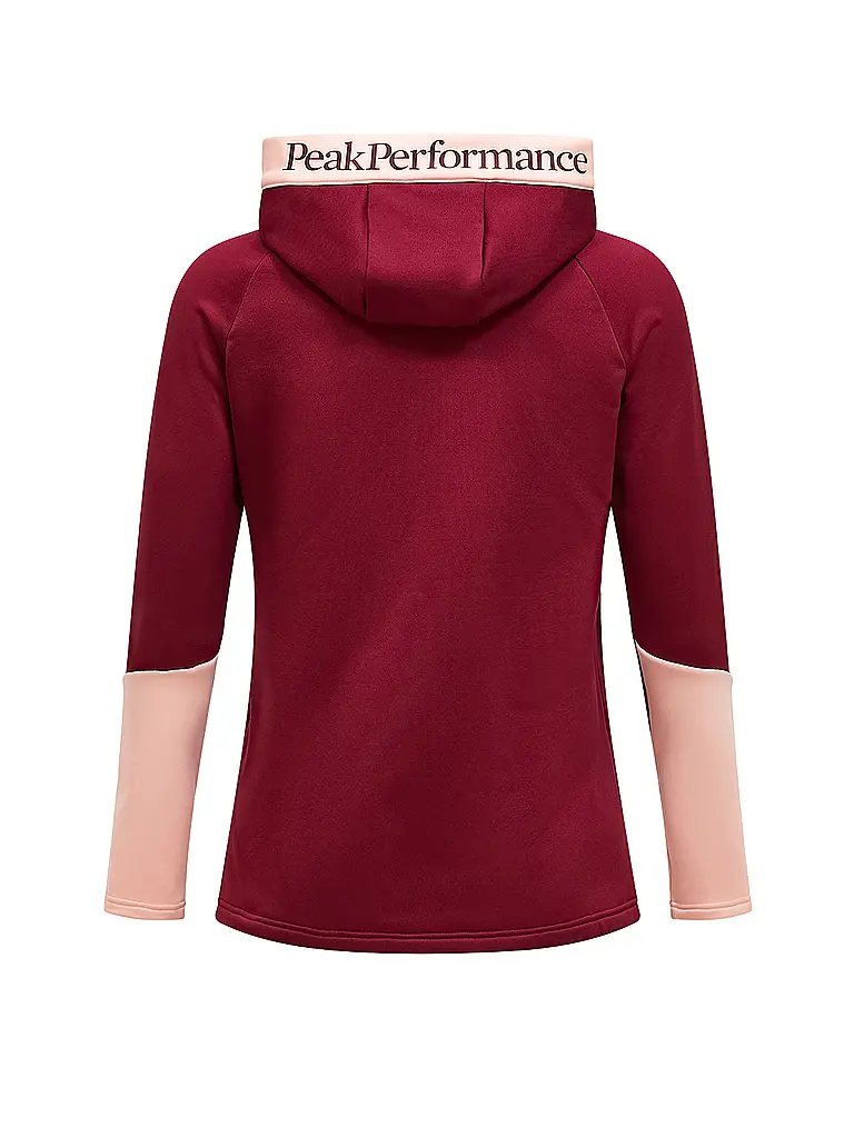 PEAK PERFORMANCE | Damen Kapuzenjacke Ride Essentials | beere