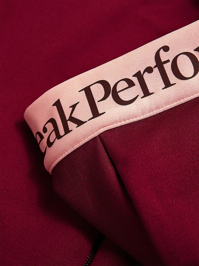PEAK PERFORMANCE | Damen Kapuzenjacke Ride Essentials | beere