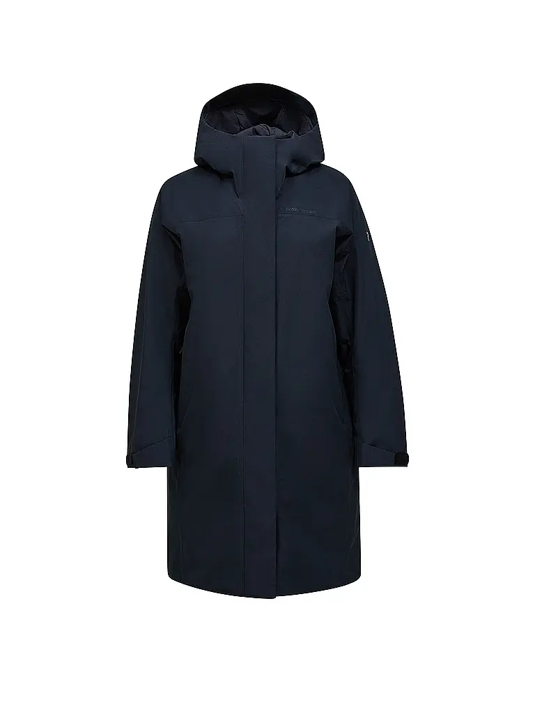 PEAK PERFORMANCE | Damen Parka Treeline HIPE® 2L Insulated | schwarz