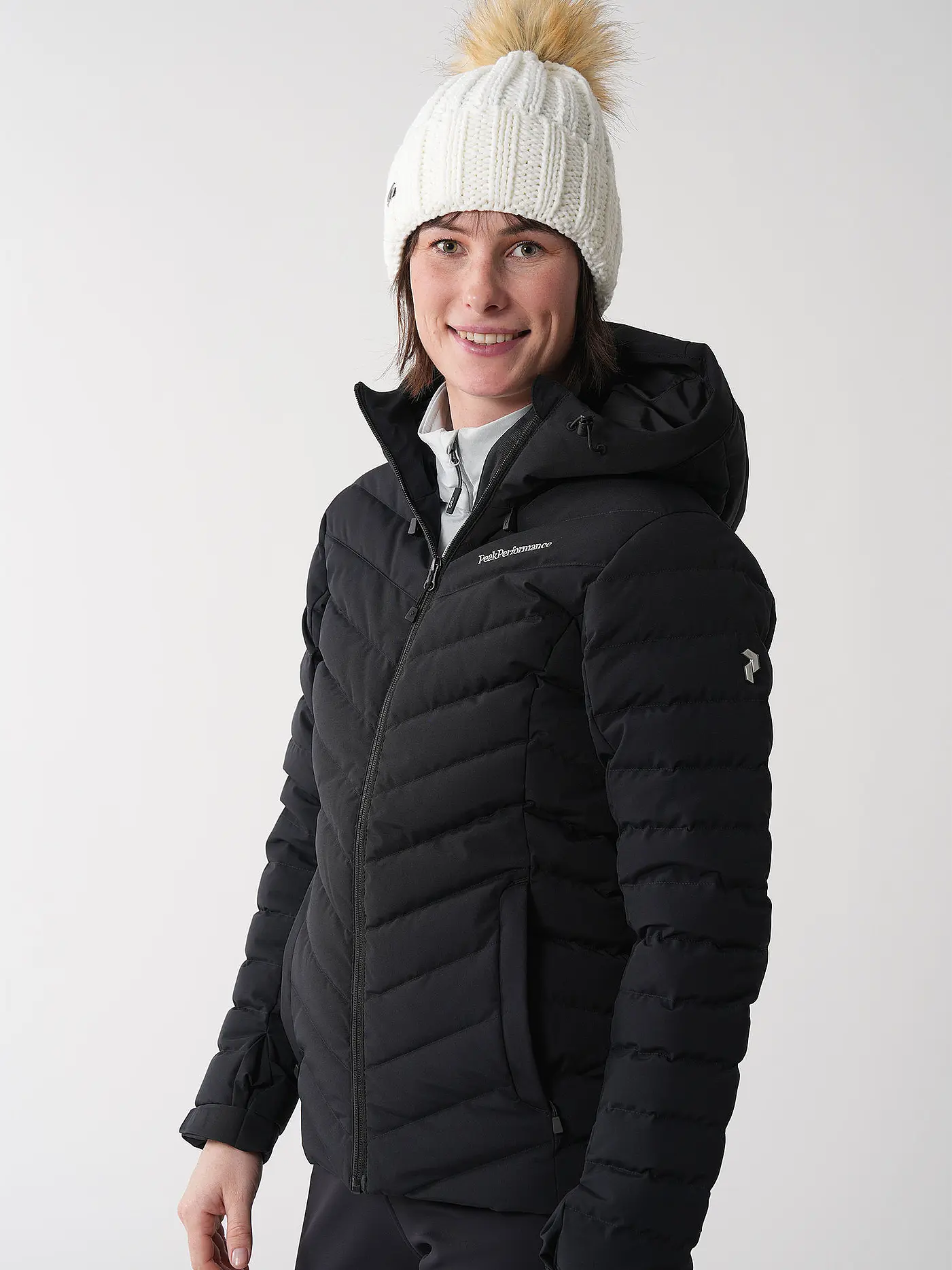 PEAK PERFORMANCE | Damen Skijacke Frost | schwarz
