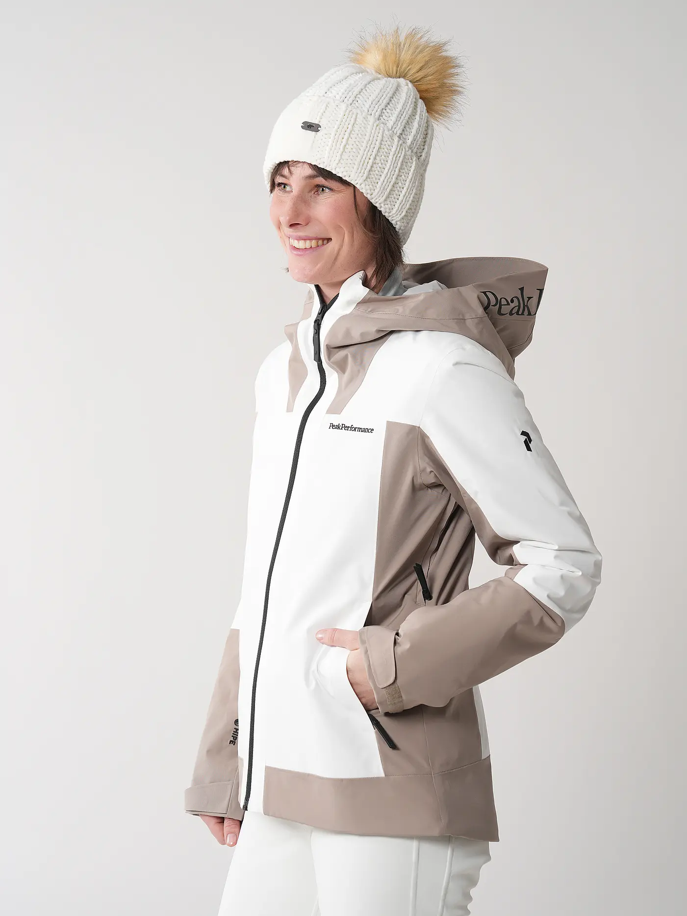 PEAK PERFORMANCE | Damen Skijacke Rider Tech Insulated | creme
