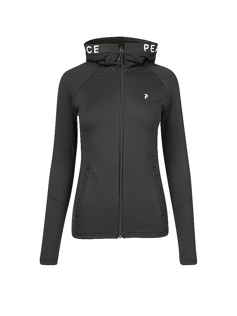 PEAK PERFORMANCE Damen Sweatjacke Rider ZipHoodie schwarz