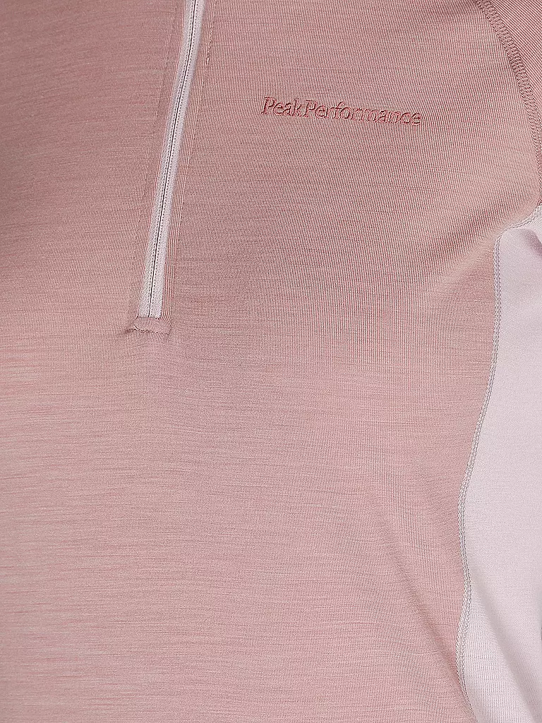 PEAK PERFORMANCE | Damen Unterzieh Zipshirt Magic | rosa