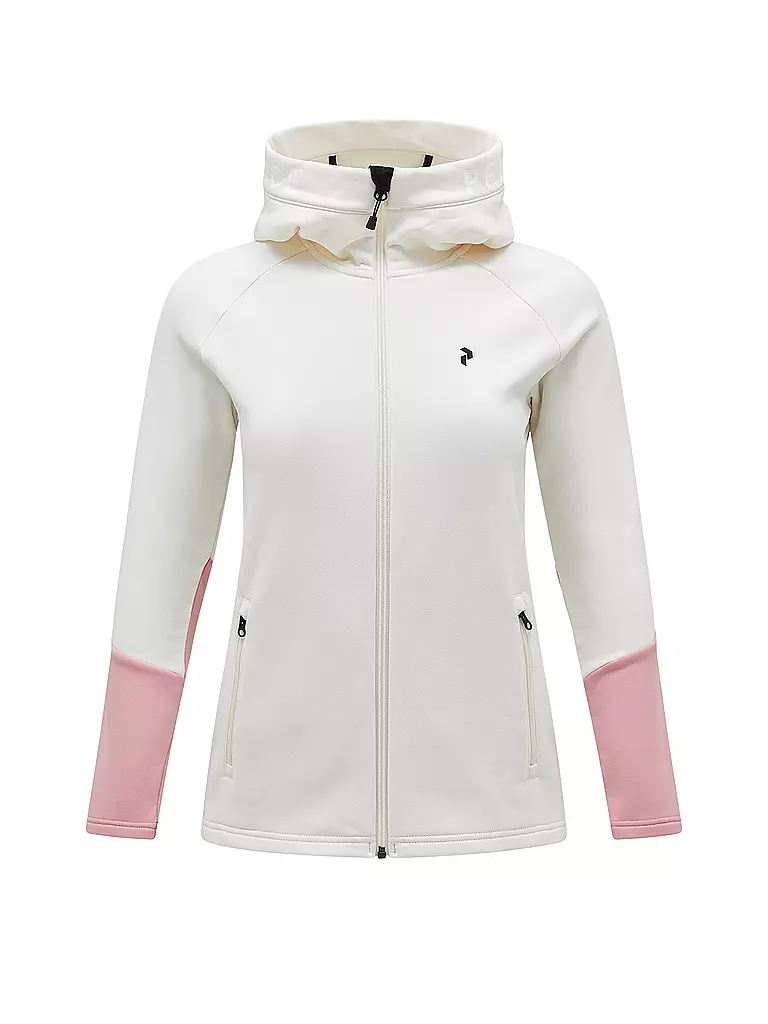 PEAK PERFORMANCE | Damen Unterziehjacke Rider Hoodie | creme