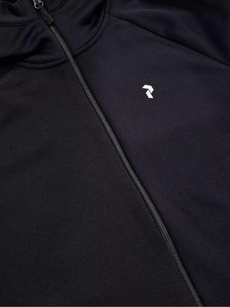 PEAK PERFORMANCE | Damen Unterziehjacke Rider Hoodie | schwarz