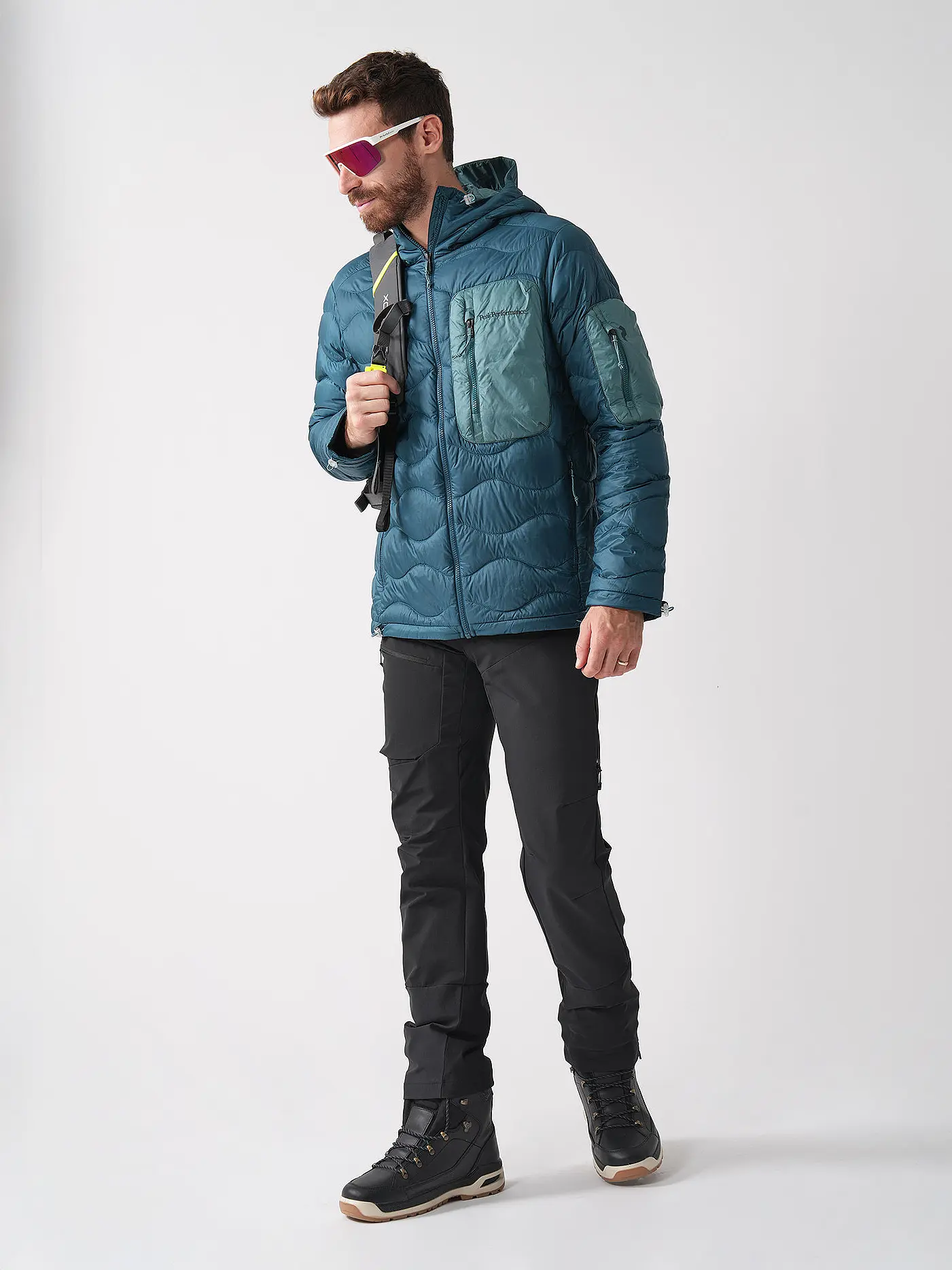 PEAK PERFORMANCE | Herren Daunenjacke Helium Utility | dunkelblau