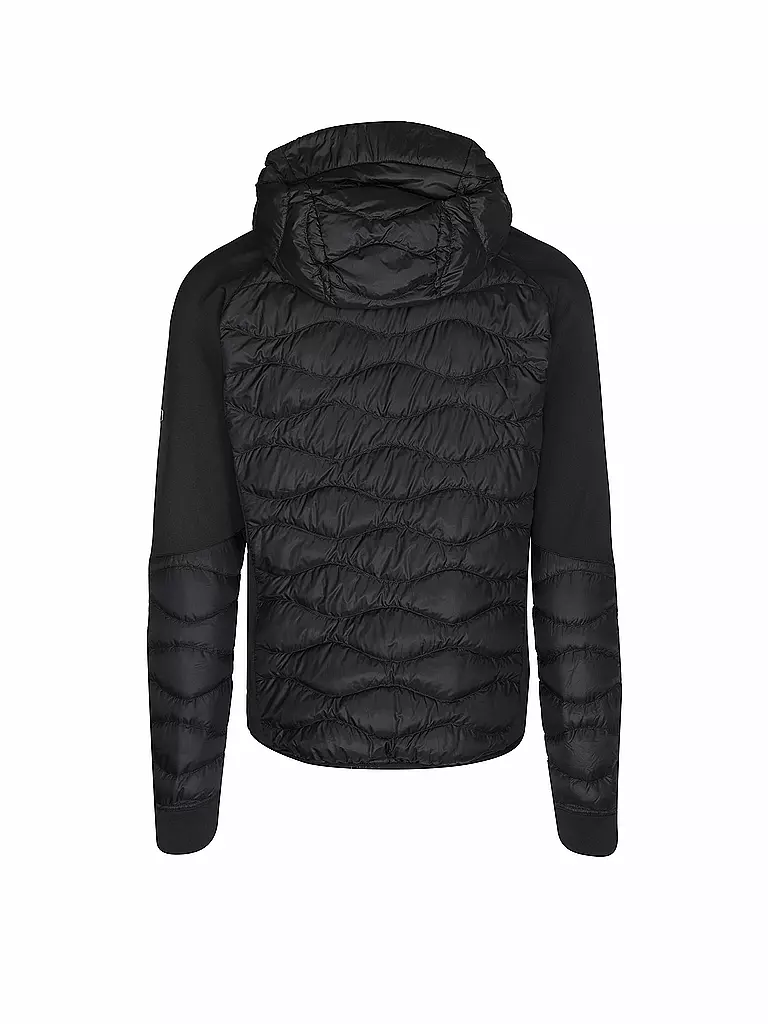 PEAK PERFORMANCE | Herren Freizeitjacke Helium Down Hybrid Hoodie | schwarz