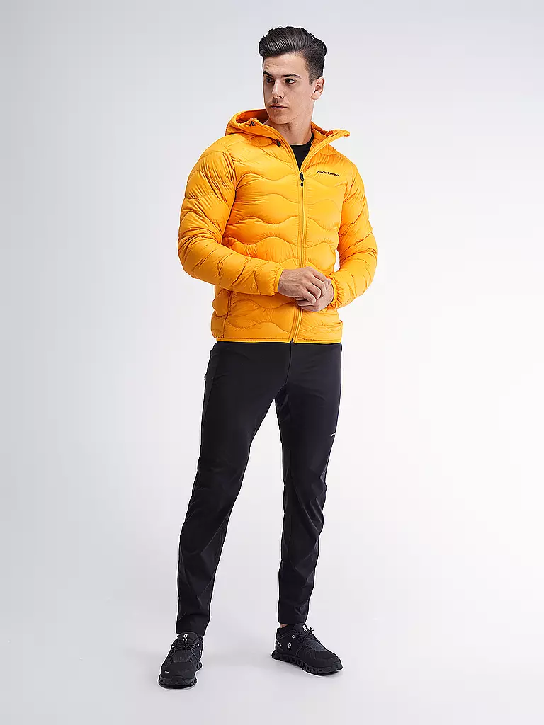 PEAK PERFORMANCE | Herren Jacke Helium Down Hoodie | gelb