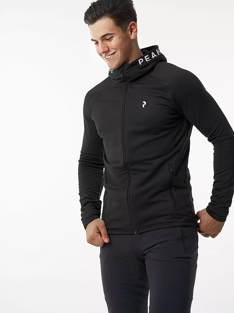 PEAK PERFORMANCE | Herren Jacke Rider Zip Hoodie | schwarz