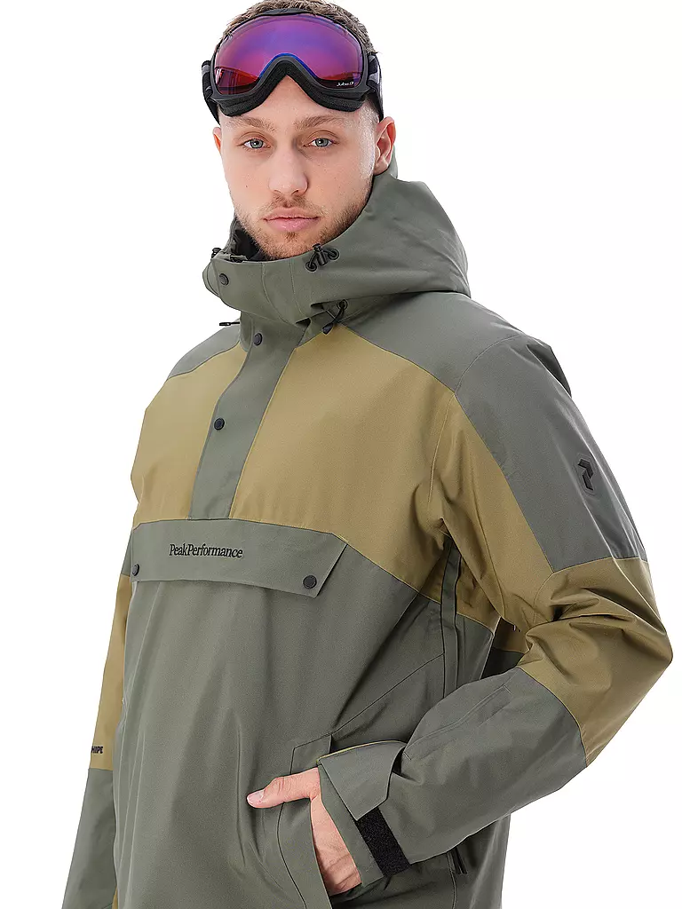 PEAK PERFORMANCE | Herren Skijacke 2L Anorak | dunkelgrün