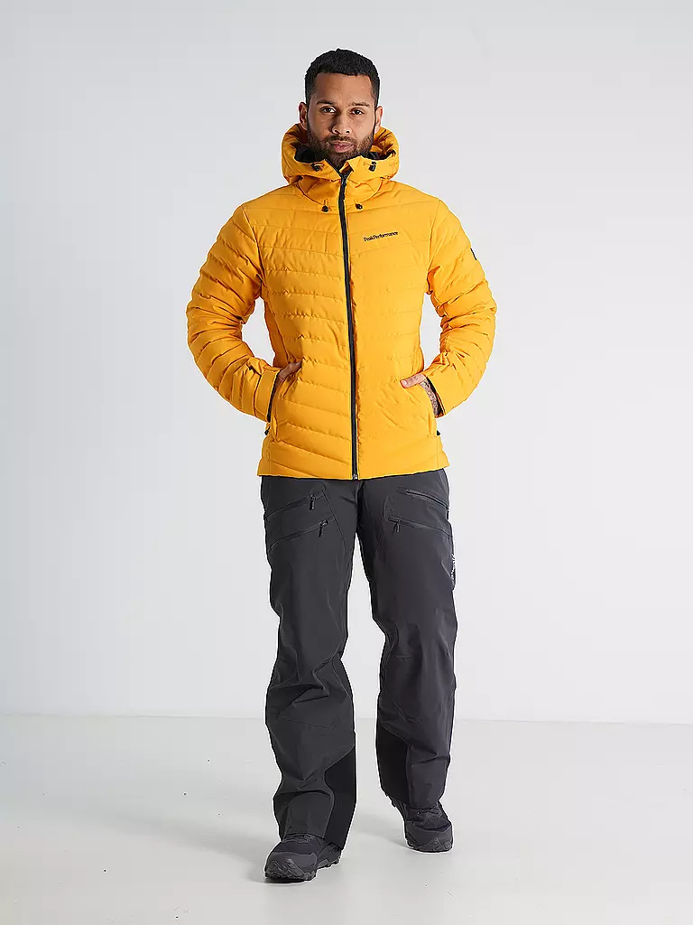 PEAK PERFORMANCE | Herren Skijacke Frost | gelb