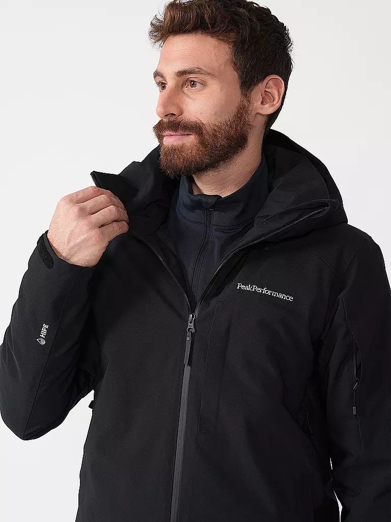 PEAK PERFORMANCE | Herren Skijacke Maroon | schwarz