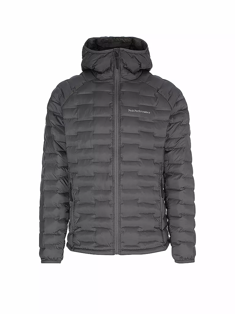 PEAK PERFORMANCE | Herren Winterjacke Argon Light Hoodie | grau