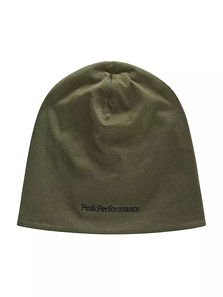 PEAK PERFORMANCE | Mütze Progress | dunkelgrün