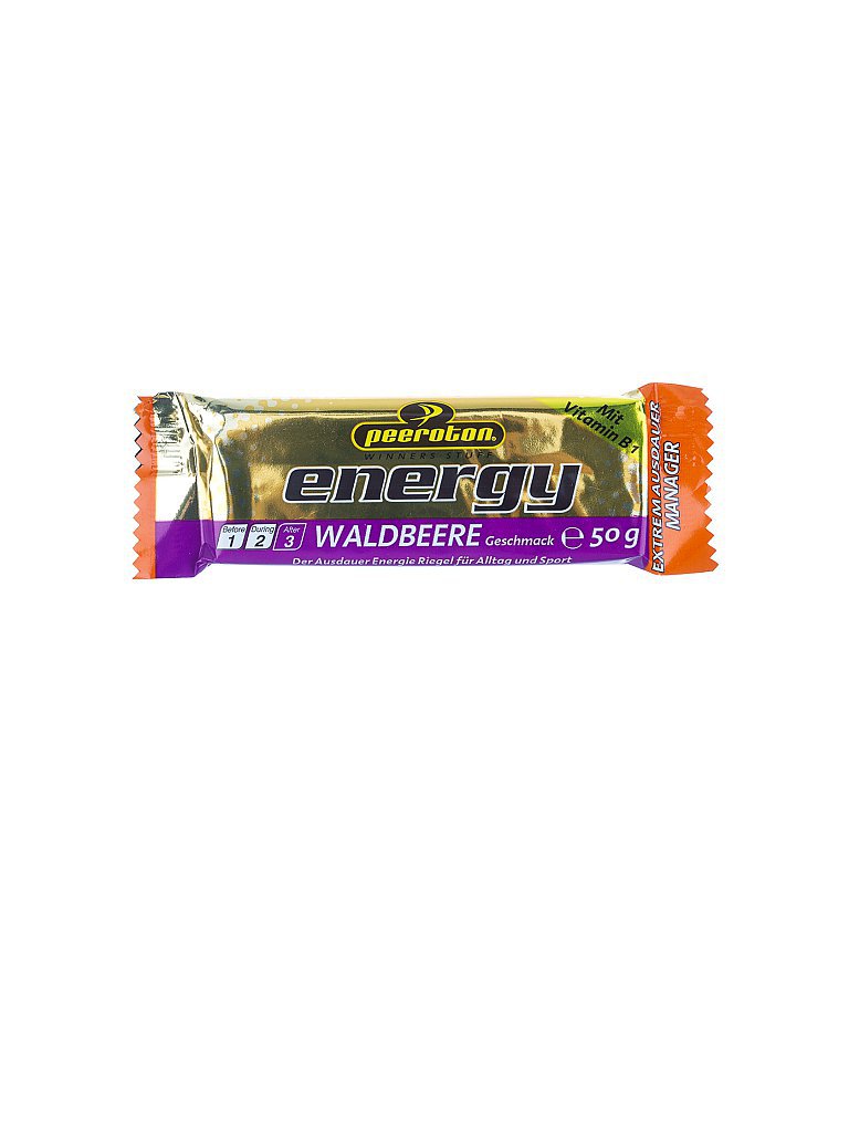 PEEROTON Energy Riegel Waldbeere gold