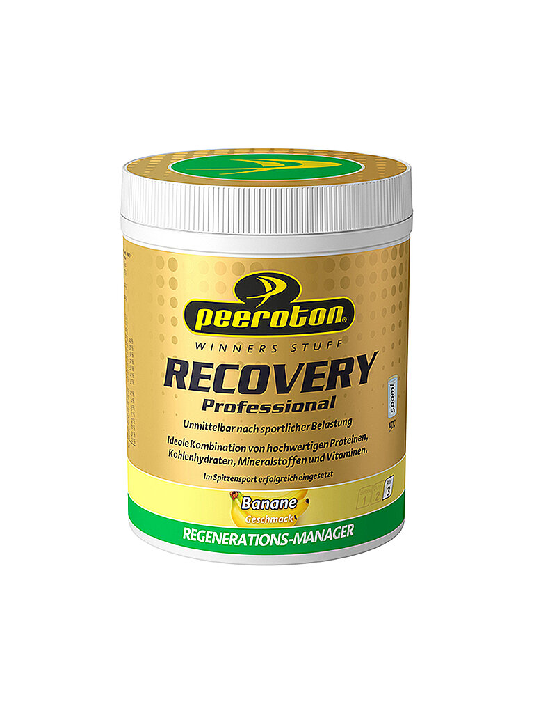 PEEROTON Recovery Shake Banane 540g bunt — Bild 2