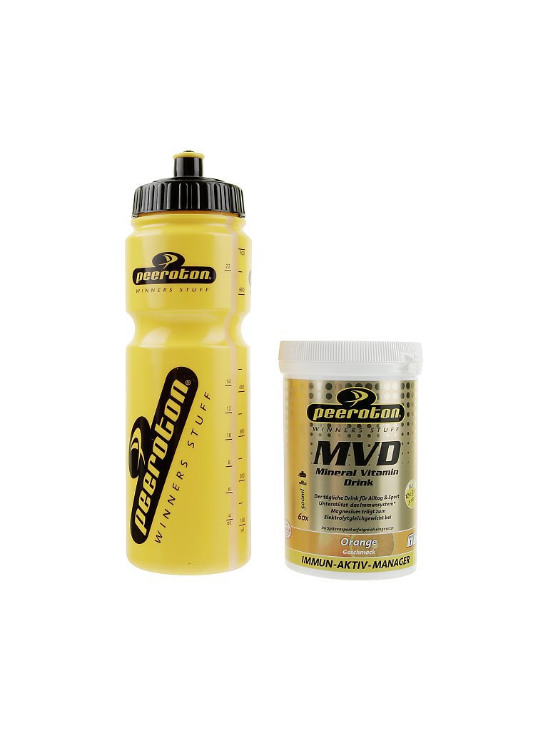 PEEROTON Kombipack MVD Orange + Trinkflasche 750ml orange