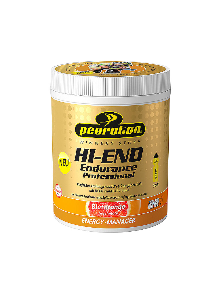 PEEROTON HI-END Endurance Energy Drink Professional Blutorange 600g Christoph Strasser bunt — Bild 2