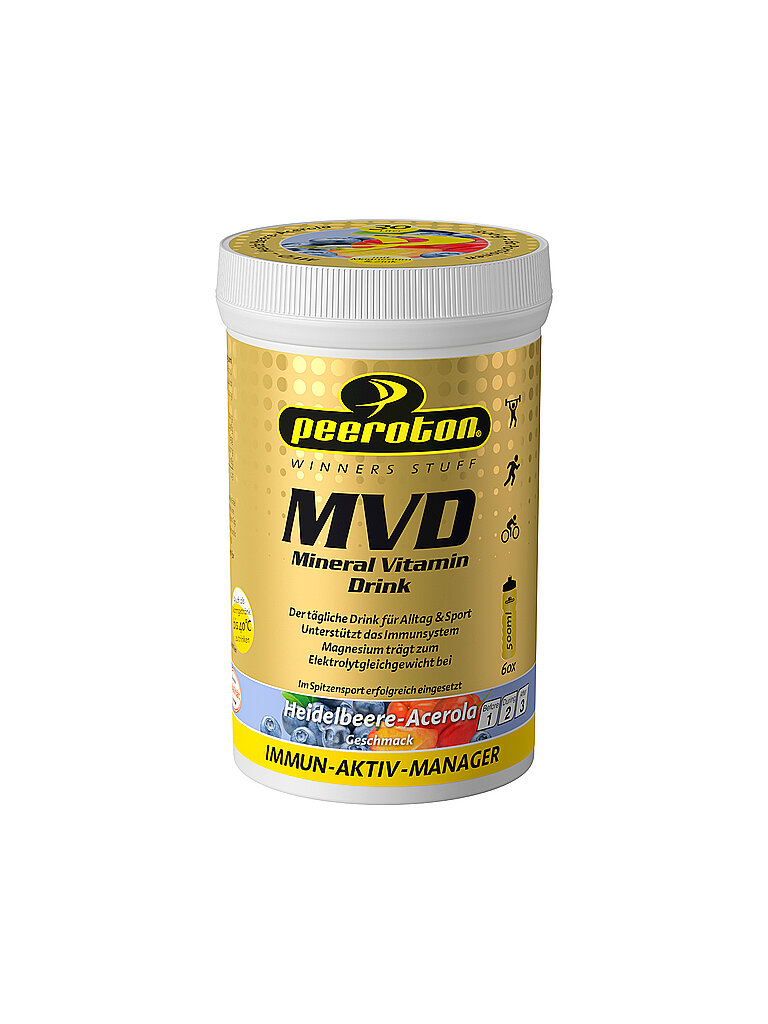 PEEROTON Getränkepulver Mineral Vitamin Drink Heidelbeere-Acerola bunt — Bild 2