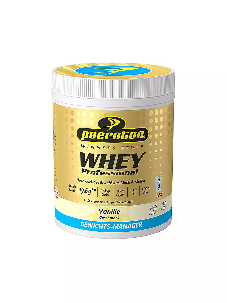 PEEROTON | Eiweißpulver WHEY Professional Shake Vanille 350g | bunt