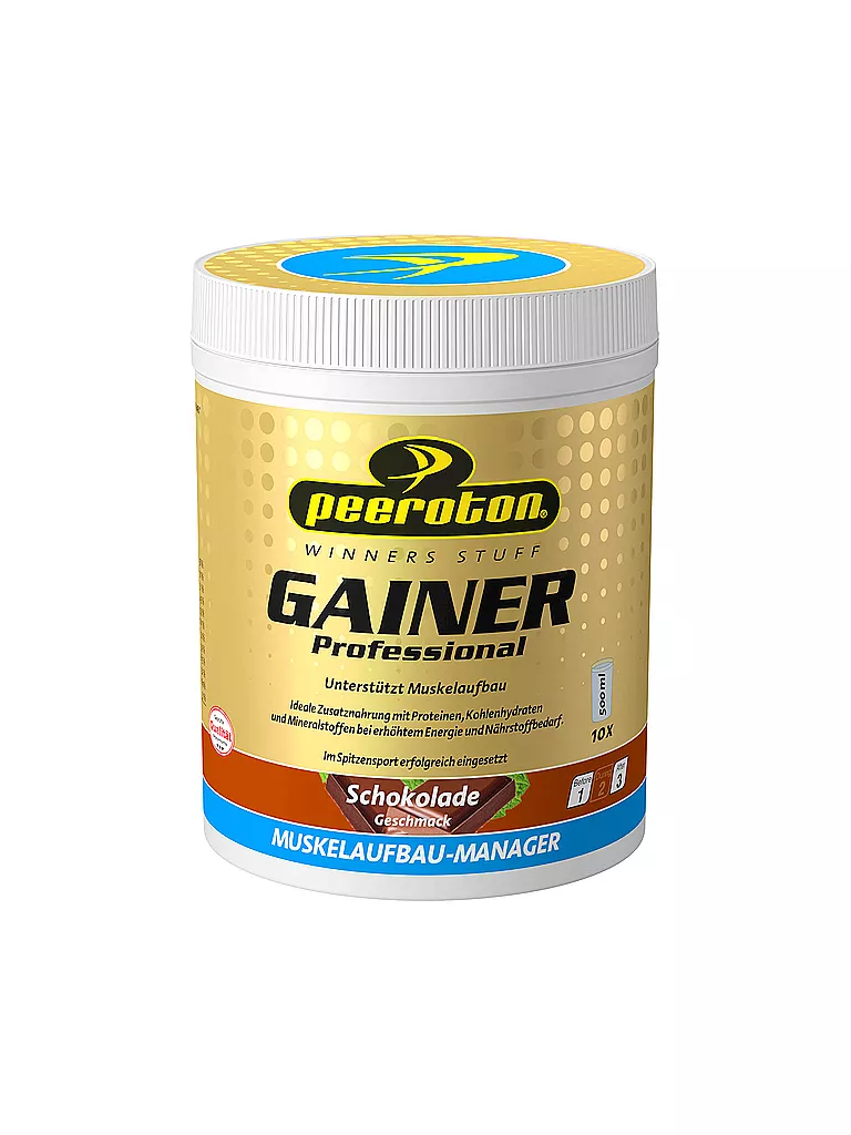 PEEROTON | GAINER Professional myprotein Shake Schokolade 600g | bunt