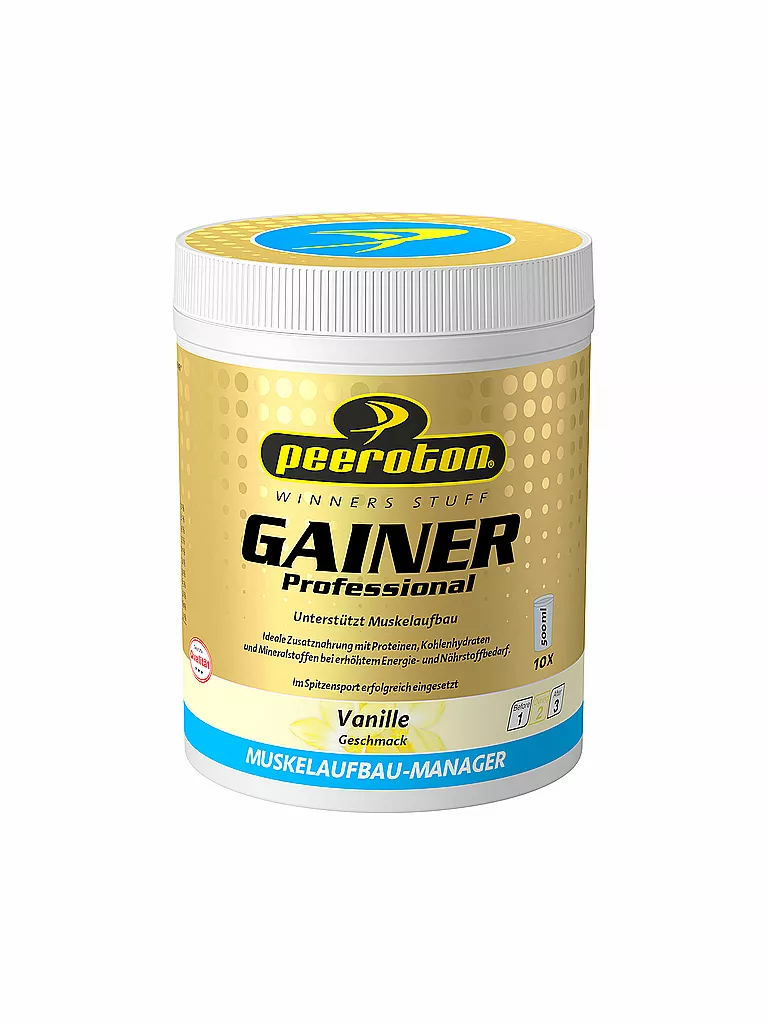PEEROTON | GAINER Professional myprotein Shake Vanille 600g | bunt