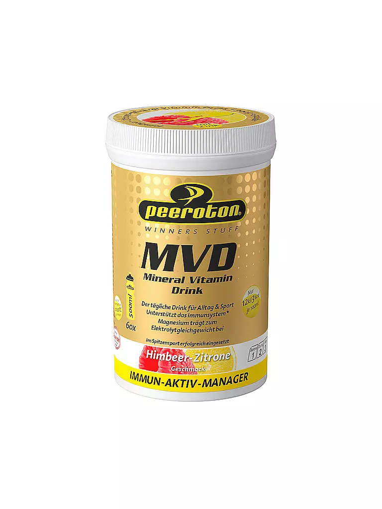 PEEROTON | Getränkepulver MVD Himbeer-Zitrone 300g | bunt