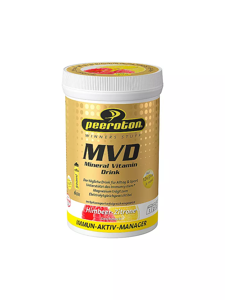 PEEROTON | Getränkepulver MVD Himbeere Zitrone 300g | keine Farbe