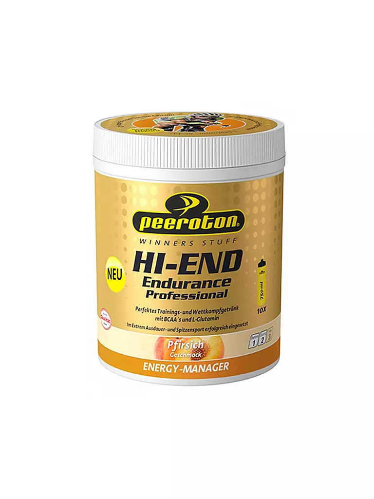 PEEROTON | Hi-End Endurance Energy Drink Professional Pfirsich 600g Christoph Strasser - Special Edition | bunt