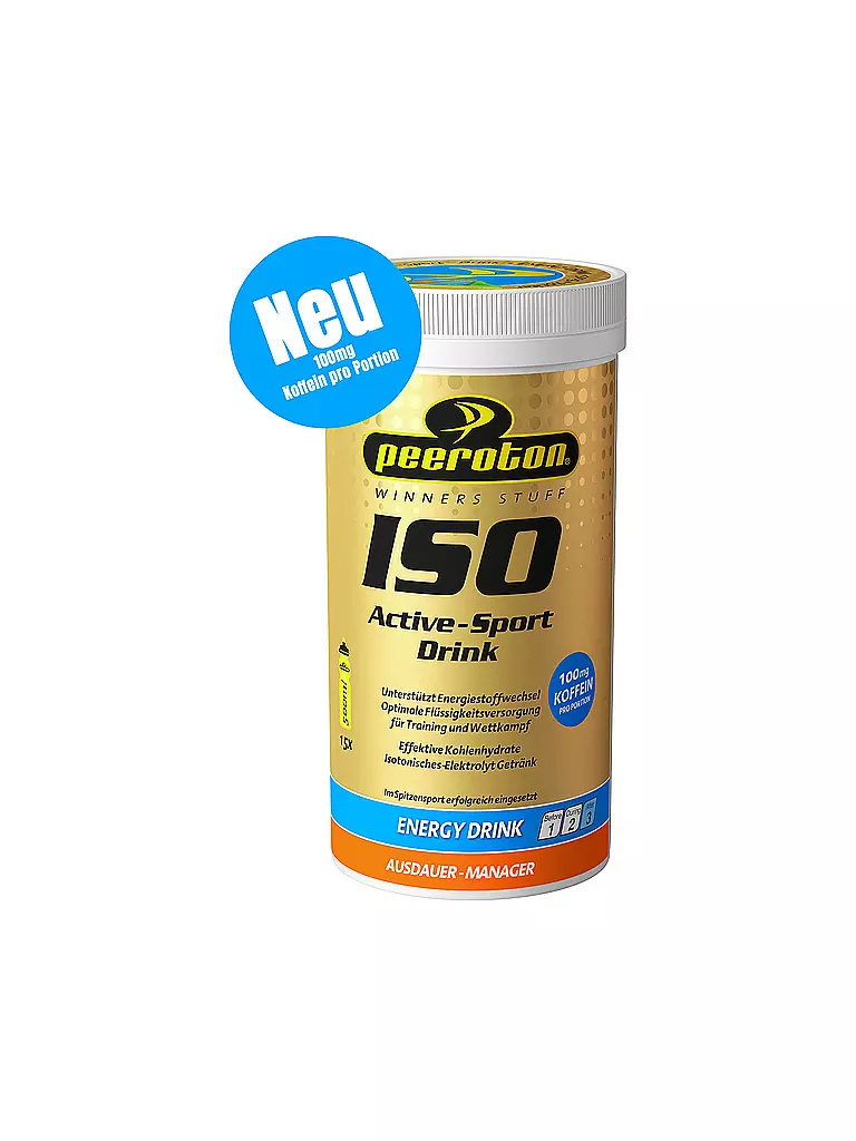 PEEROTON | Isotonisches Getränkepulver Iso Active Energy Drink 300g | bunt