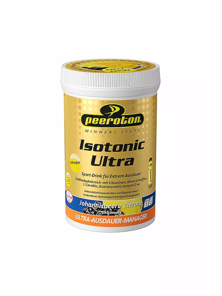 PEEROTON | Isotonisches Getränkepulver Johannisbeer/Zitrone 300g | bunt