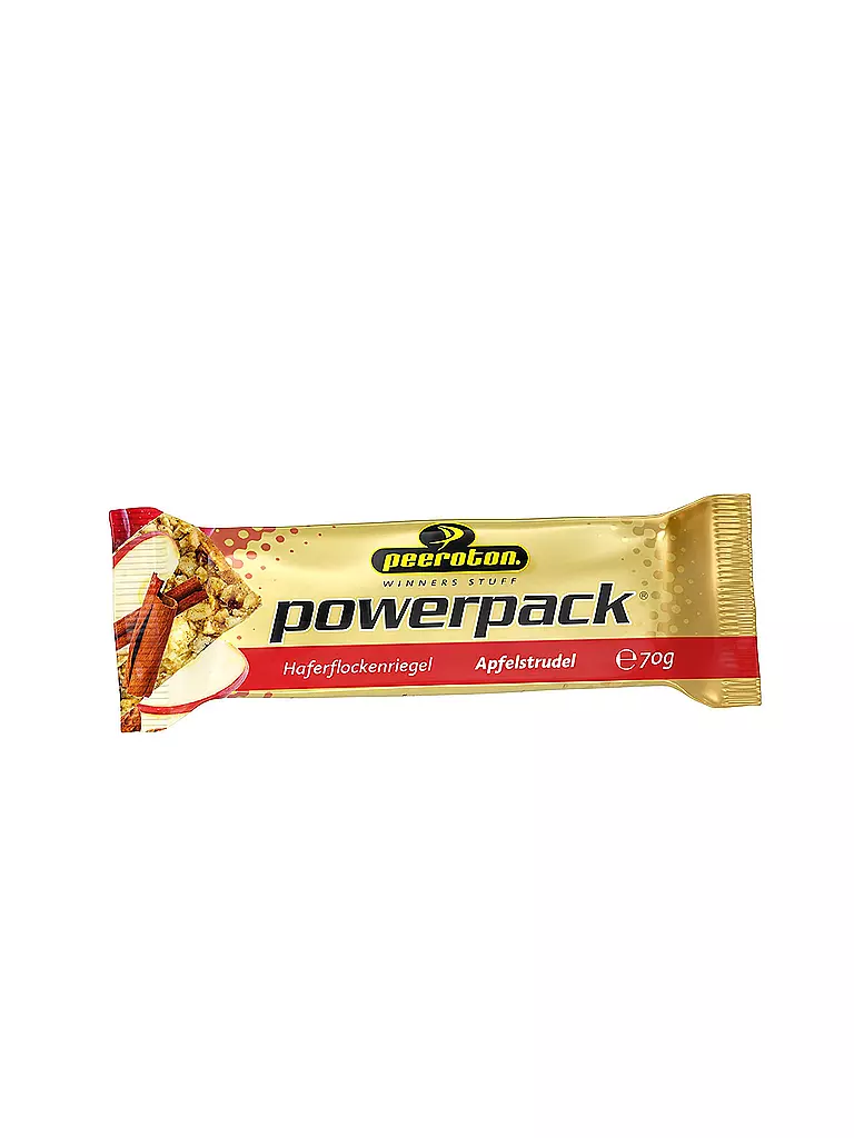 PEEROTON | Powerpack Riegel Apfelstrudel 70g | bunt