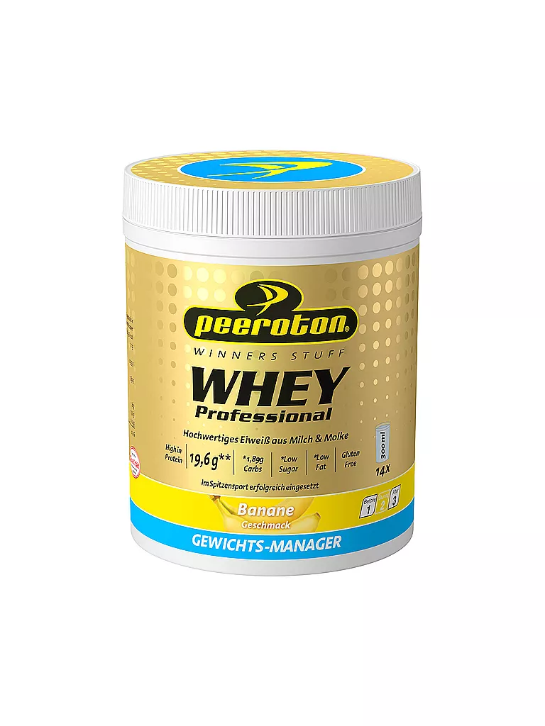 PEEROTON | WHEY Professional myProtein Shake Banane 350g | bunt