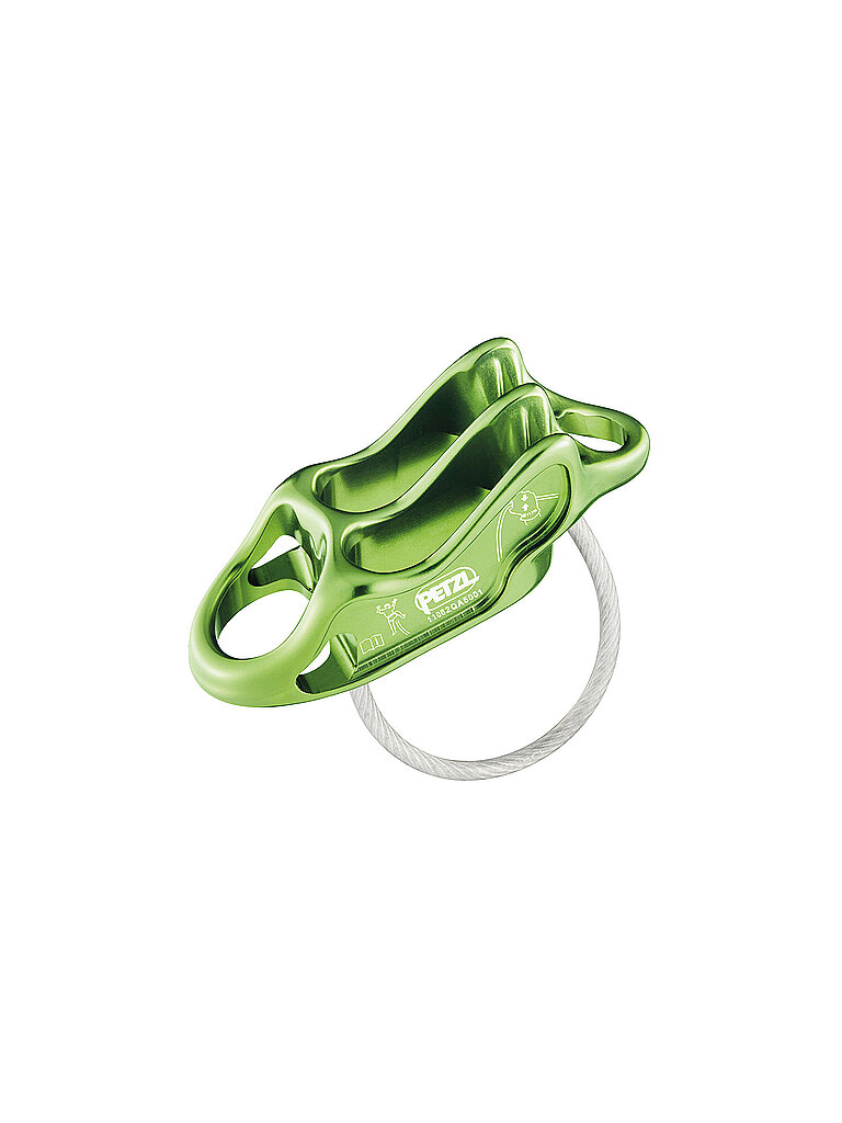 PETZL Sicherungs- und Abseilgerät Reverso grün