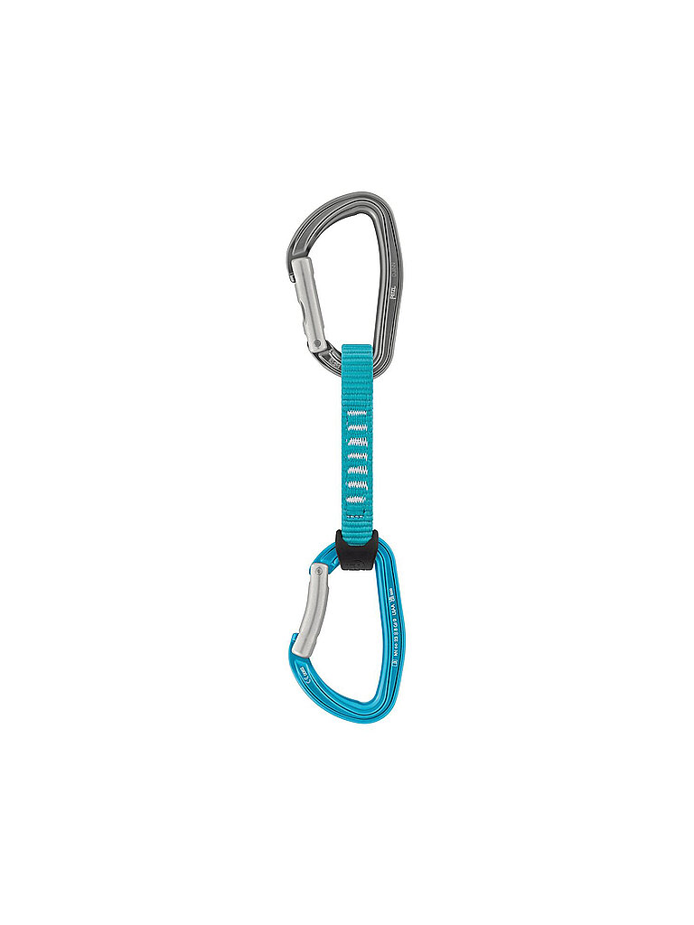 PETZL Expressset Djinn Axess 6er Pack 11cm türkis | 12CM — Bild 2