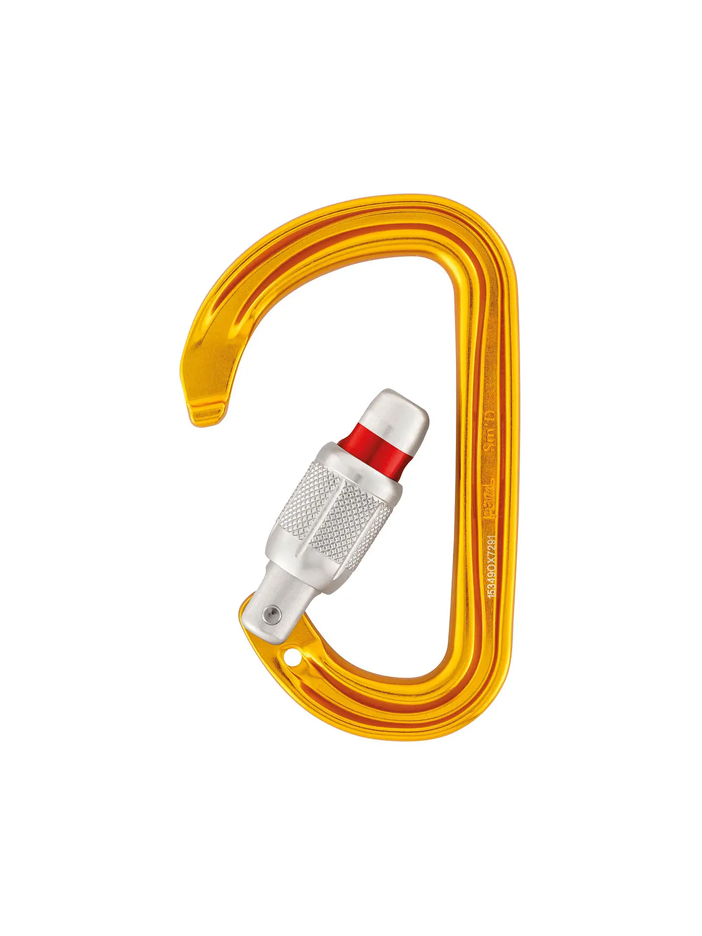 PETZL | Karabiner Sm'D Twist Lock | gelb