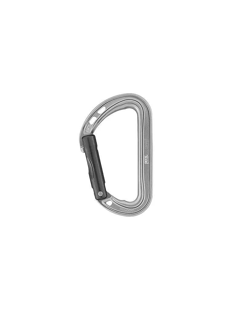 PETZL | Karabiner Spirit gerader Schnapper | grau