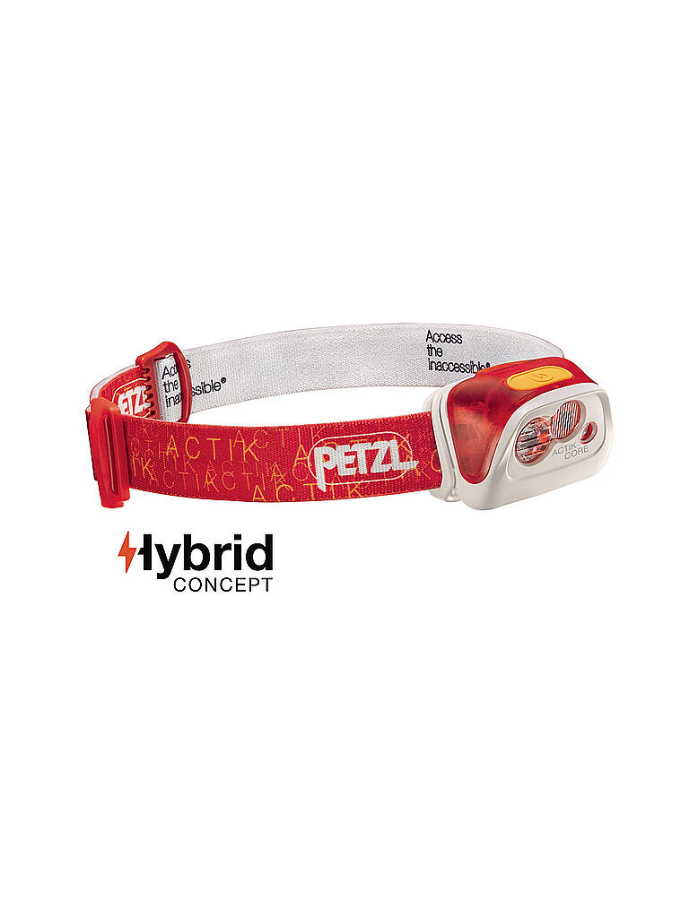 PETZL | Stirnlampe Actik Core 350 Lumen | rot