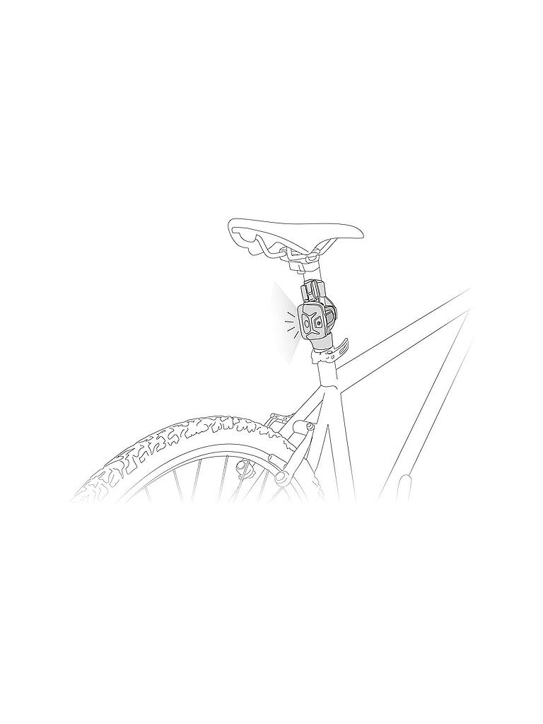 PETZL | Stirnlampen-Befestigungssystem BIKE ADAPT | schwarz