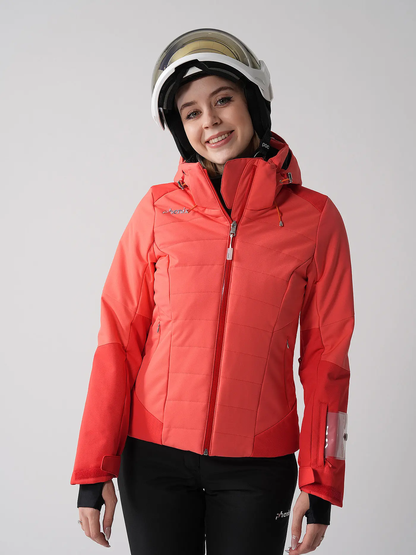 PHENIX | Damen Skijacke Dianthus | rot