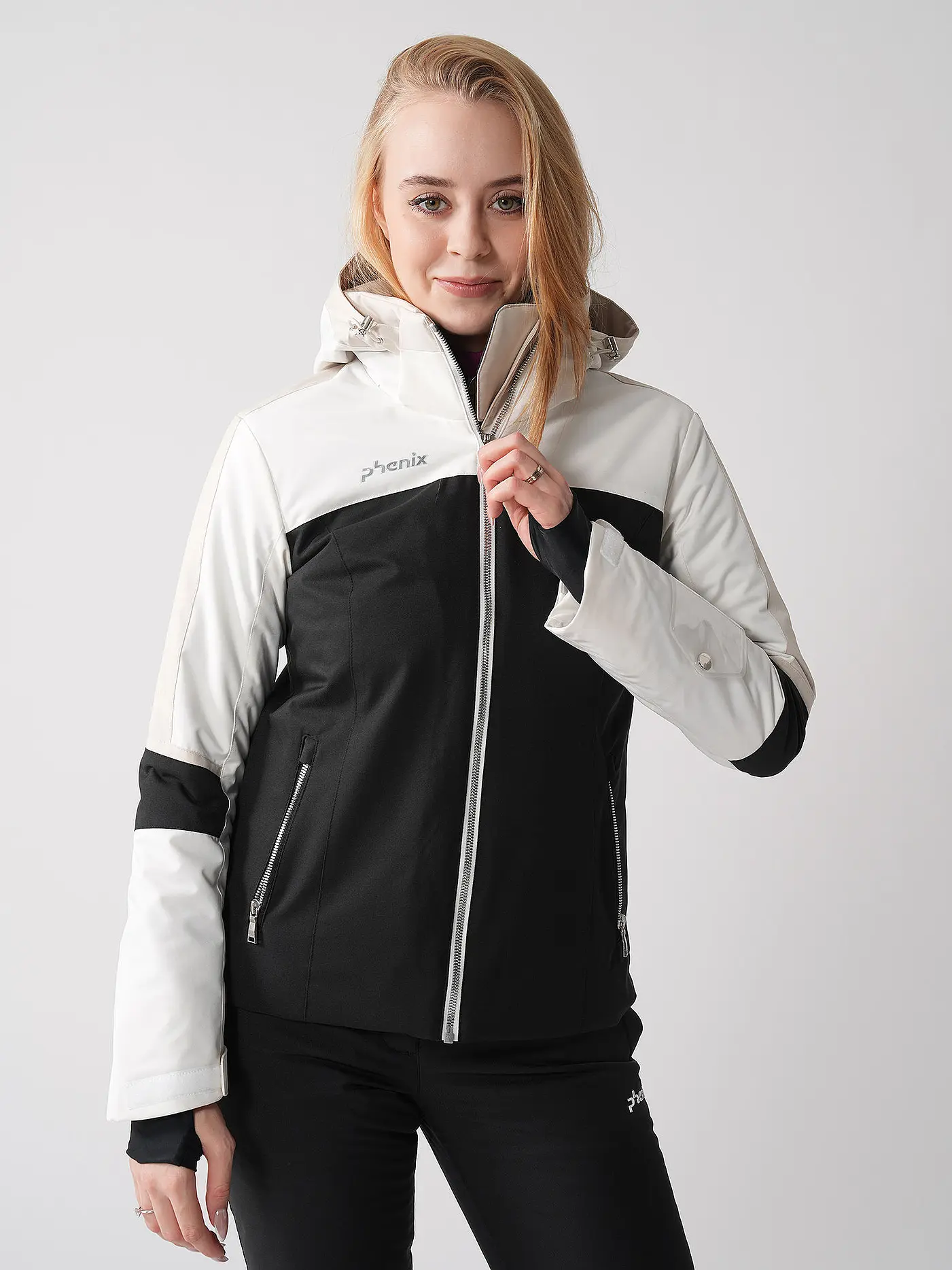PHENIX | Damen Skijacke Snow Angel | schwarz