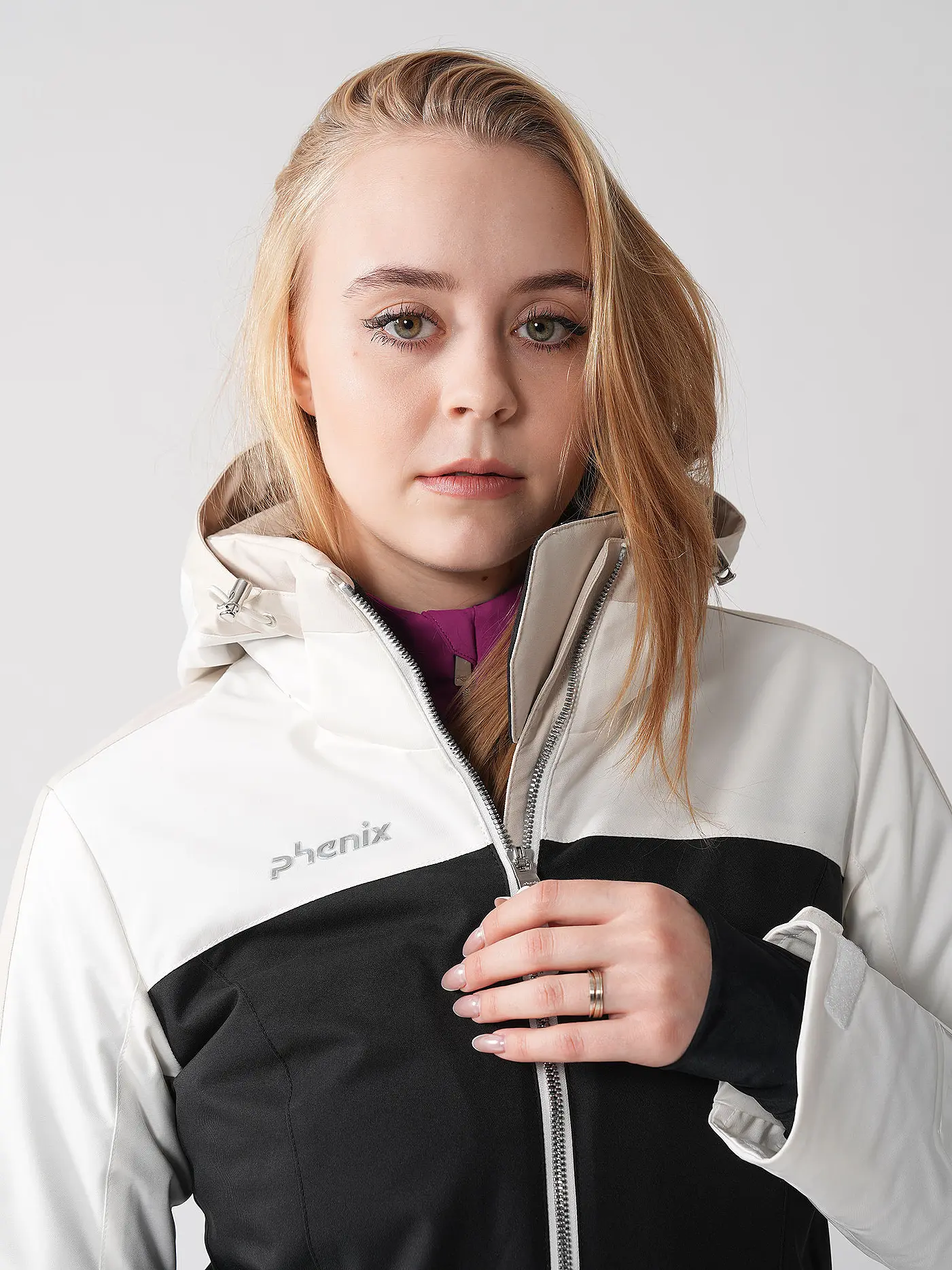 PHENIX | Damen Skijacke Snow Angel | schwarz